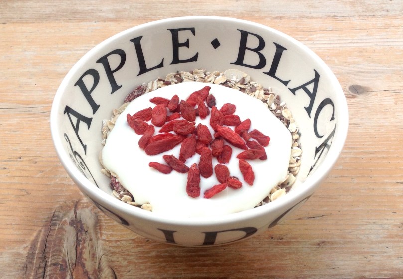 Cholesterol reducing breakfast muesli