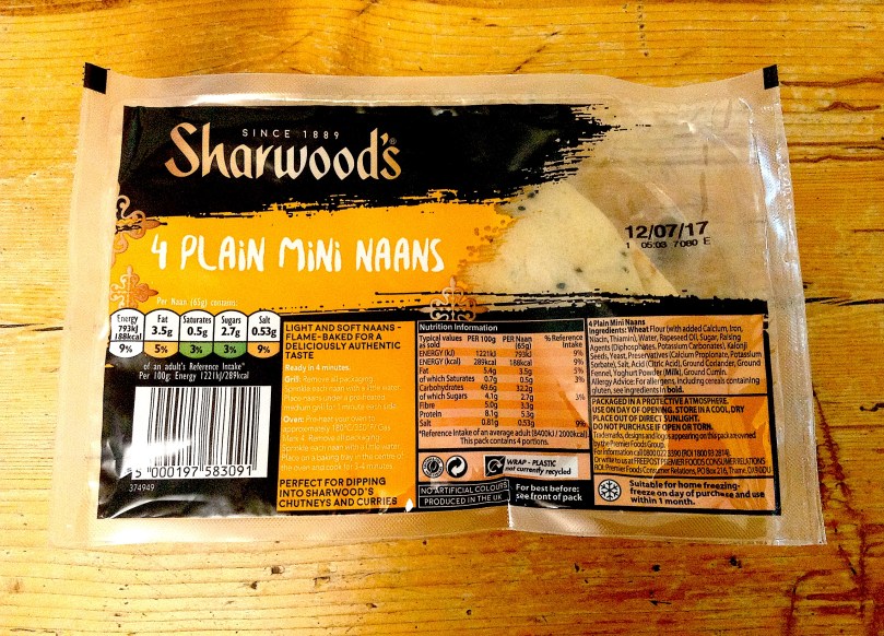 Naan bread - surprising cholesterol friendly foods