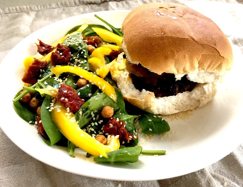 Cholesterol-friendly burgers